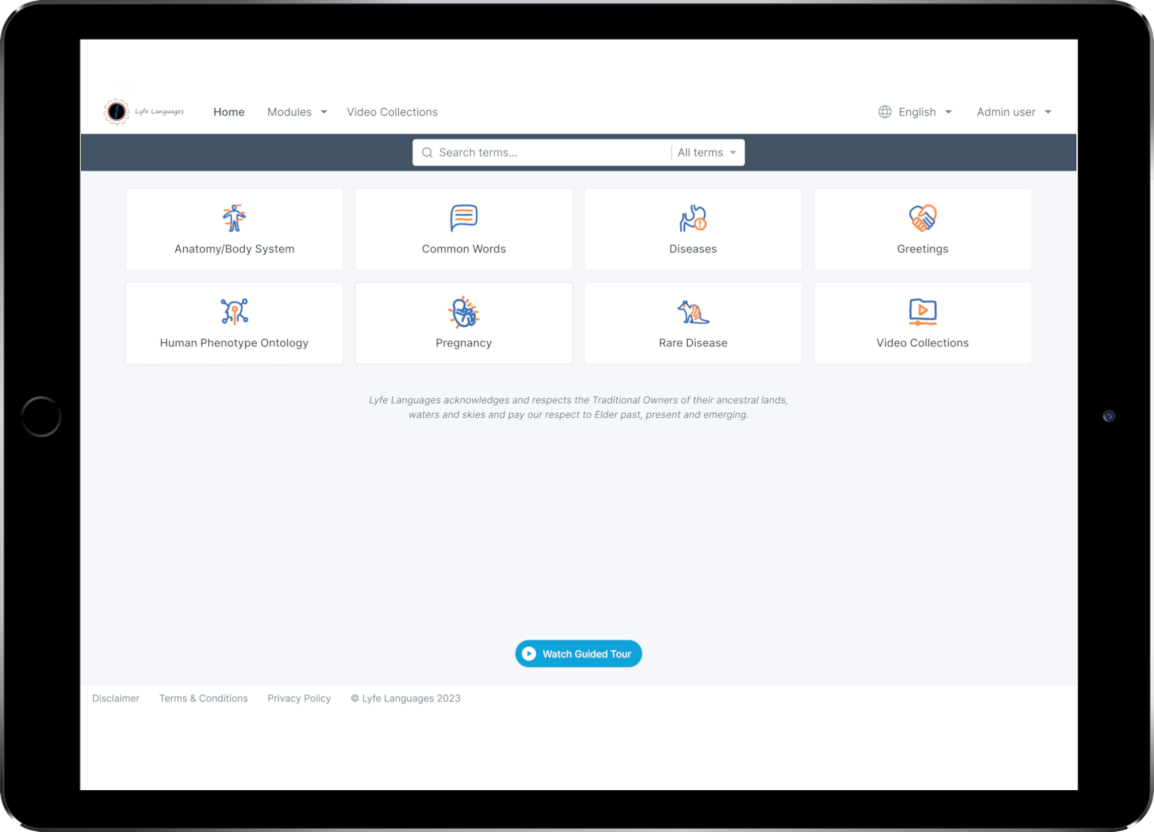 Lyfe Languages Home page